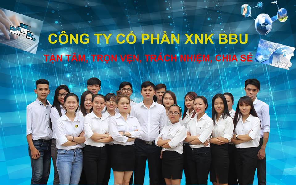 Nhận thực tập tốt nghiệp làm việc tại công ty cổ phần XNK BBU