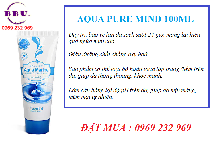 Sửa rửa mặt Aqua Pure Mind