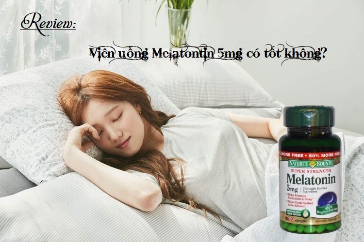 Thuốc Điều Hòa Giấc Ngủ - Super Strength Melatonin 5 mg 