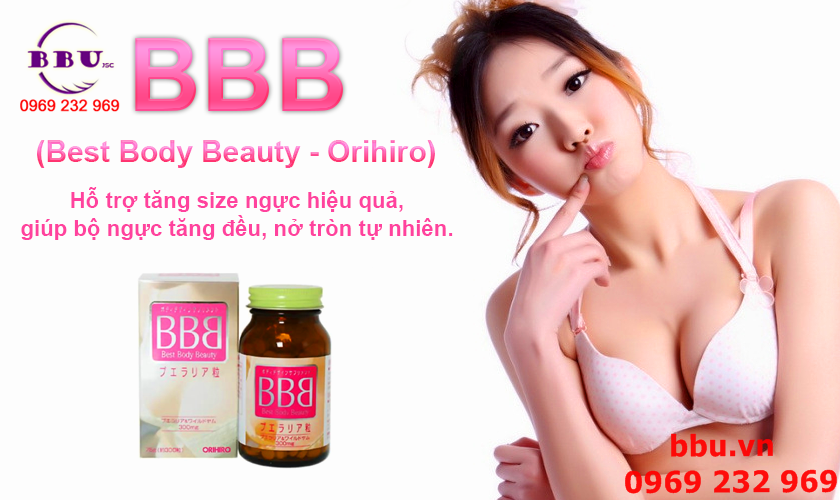 Thuốc Nở (Nâng) Ngực BBB Orihiro