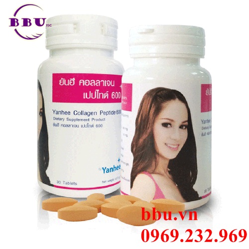 Collagen Yanhee Peptide 600 chống lão hóa, xóa nếp nhăn