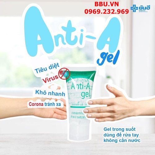 Gel rửa tay khô Yanhee Anti - A gel