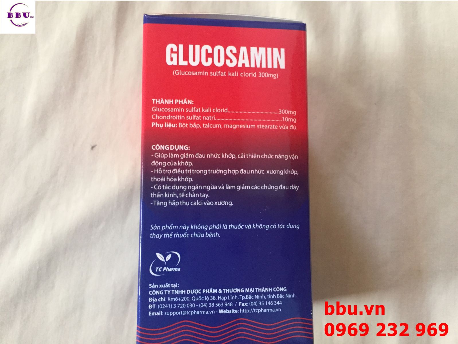 Glucosamin điều trị đau nhức, thoái hóa khớp