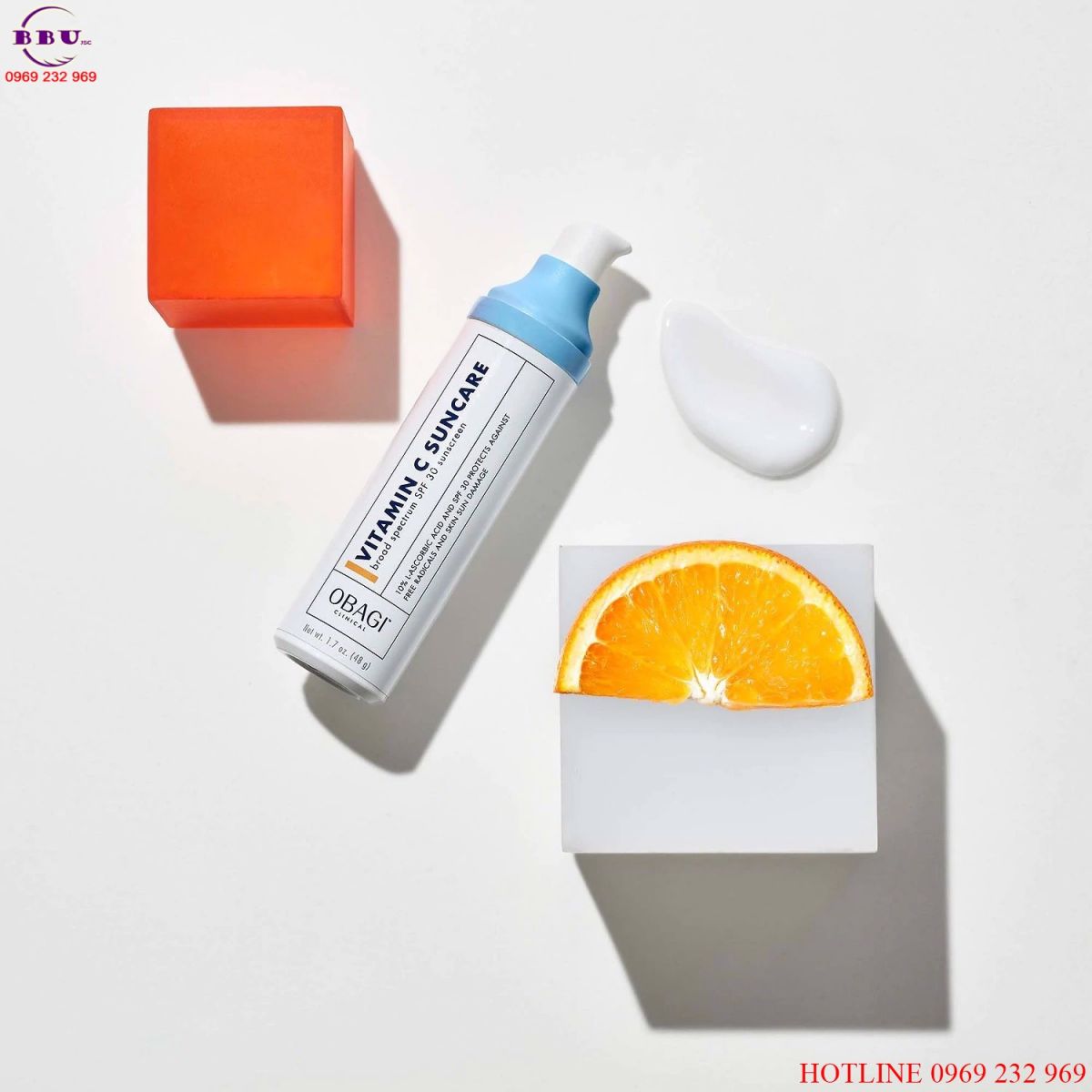 Kem chống nắng dưỡng sáng da OBAGI CLINICAL Vitamin C Suncare Broad Spectrum SPF 30 Sunscreen