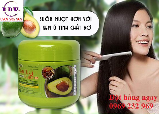 Kem ủ phục hồi tóc Thái Lan Daily Care Bơ 500ml