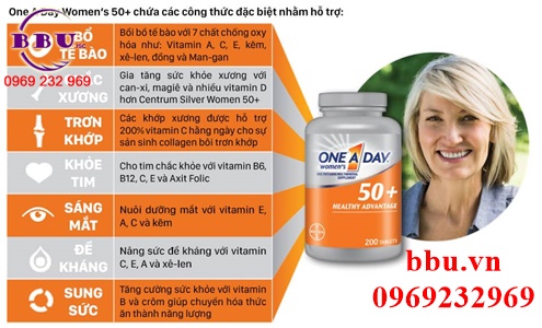 One a day for women 50+