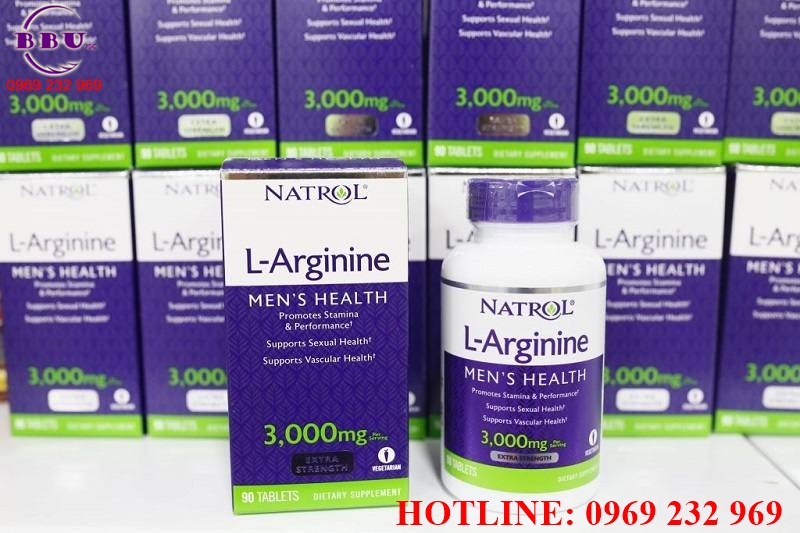Phân phối sỉ Viên Uống Tăng Cường Sinh Lý Nam Natrol L-Arginine