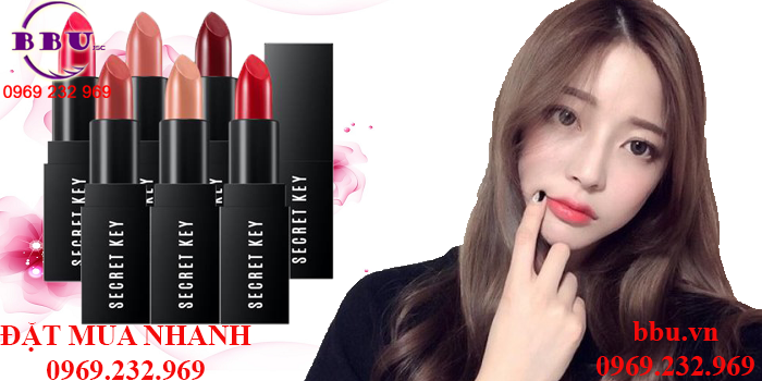 Son Lì Secret Key Fitting Forever Lipstick Của Hàn Quốc