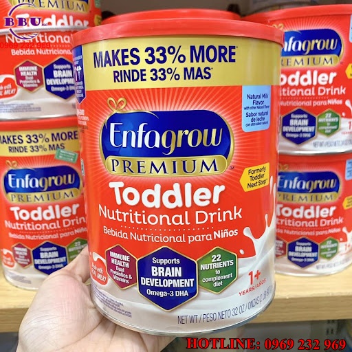 Sữa Bột Enfagrow Premium Toddler Nutritional Drink 