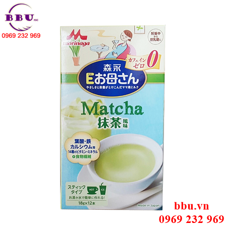 Sữa cho bà bầu của Nhật Morinaga vị trà xanh, cafe loại 216g