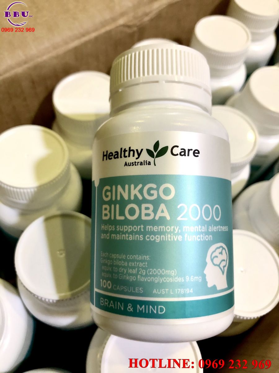 Thuốc bổ não Ginkgo Biloba 2000