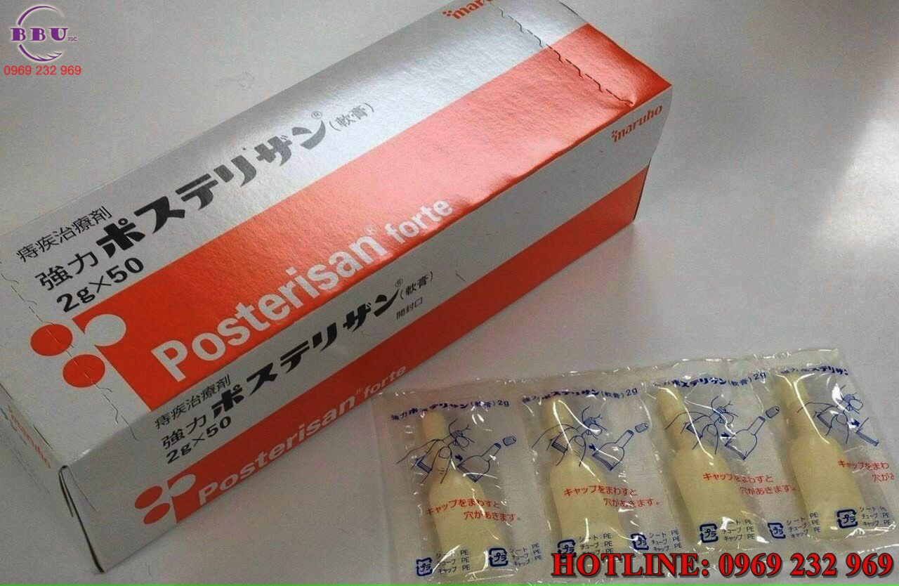 Công dụng của sản phẩm thuốc bôi trĩ Posterisan Forte Nhật Bản