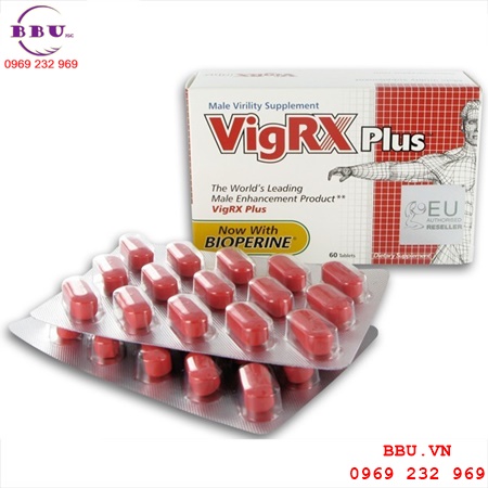VIGRX Plus - Thuốc tăng kích thước dương vật 60 viên-Mỹ