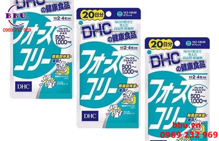 Thuốc uống giảm cân DHC 20 hộp 80 viên của Nhật Bản