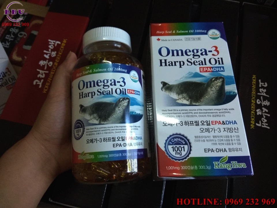 Về sản phẩm Tinh Dầu Hải Cẩu Omega 3 Harp Seal Oil