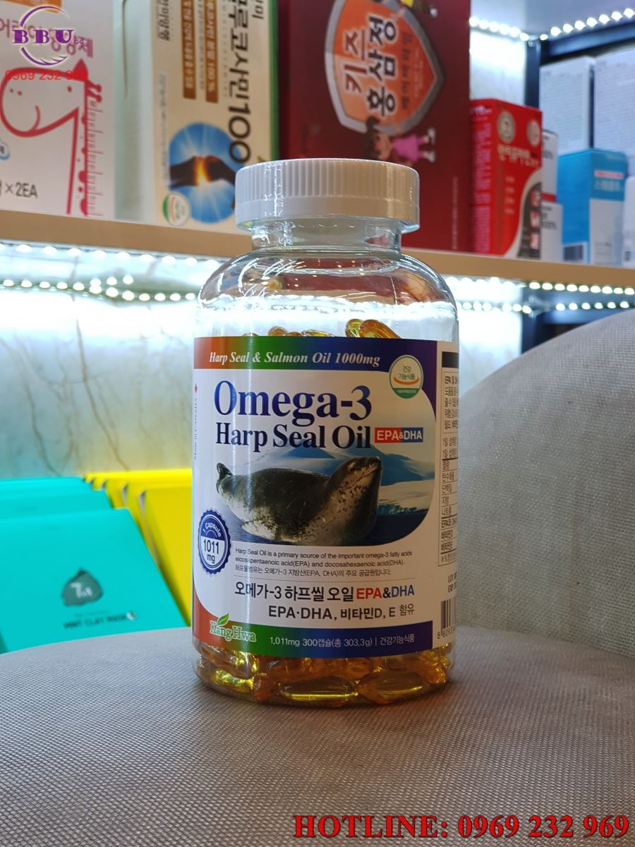 Công dụng của Tinh Dầu Hải Cẩu Omega 3 Harp Seal Oil