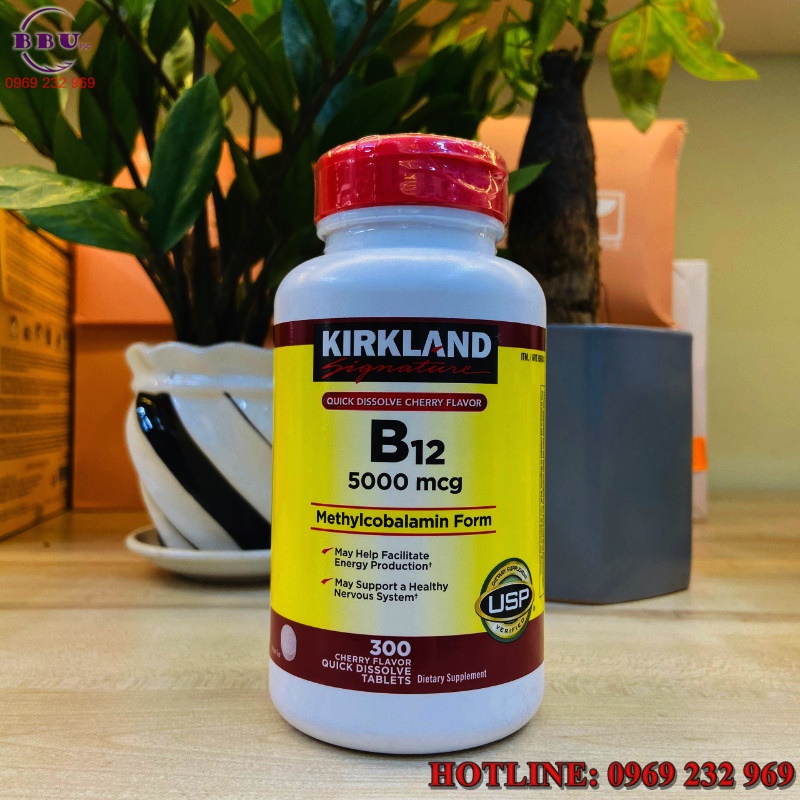 Công dụng của viên uống bổ sung Vitamin B12 5000mcg 