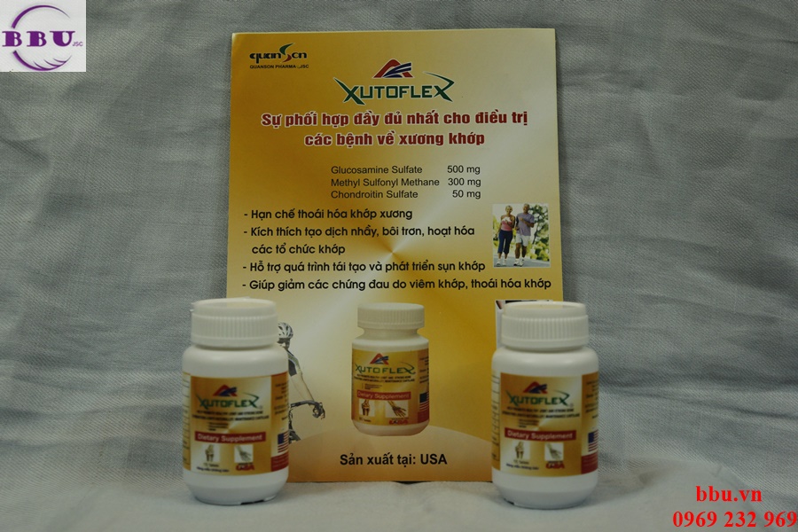 Xutoflex lọ 60 viên điều trị viêm, thấp, thoái hóa khớp