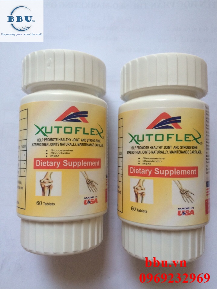Xutoflex lọ 60 viên điều trị viêm, thấp, thoái hóa khớp