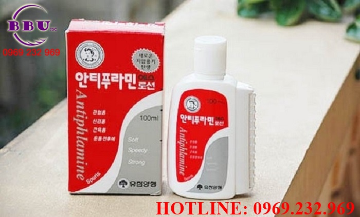 Phân phối sỉ Dầu Nóng Xoa Bóp Antiphlamine Hàn Quốc