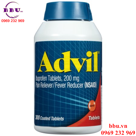 Phân phối sỉ sản phẩm thuốc giảm đau hạ sốt Advil USA