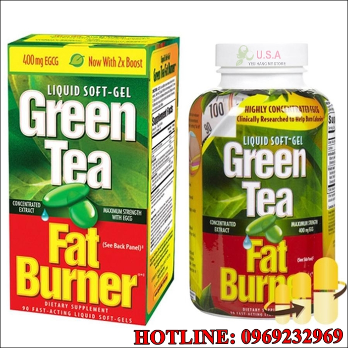 Phân phối sỉ viên uống giảm cân Green Tea quận Tân Bình