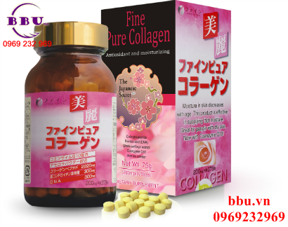 Chuyên cung cấp viên uống đẹp da từ Nhật Bản Fine Pure Collagen