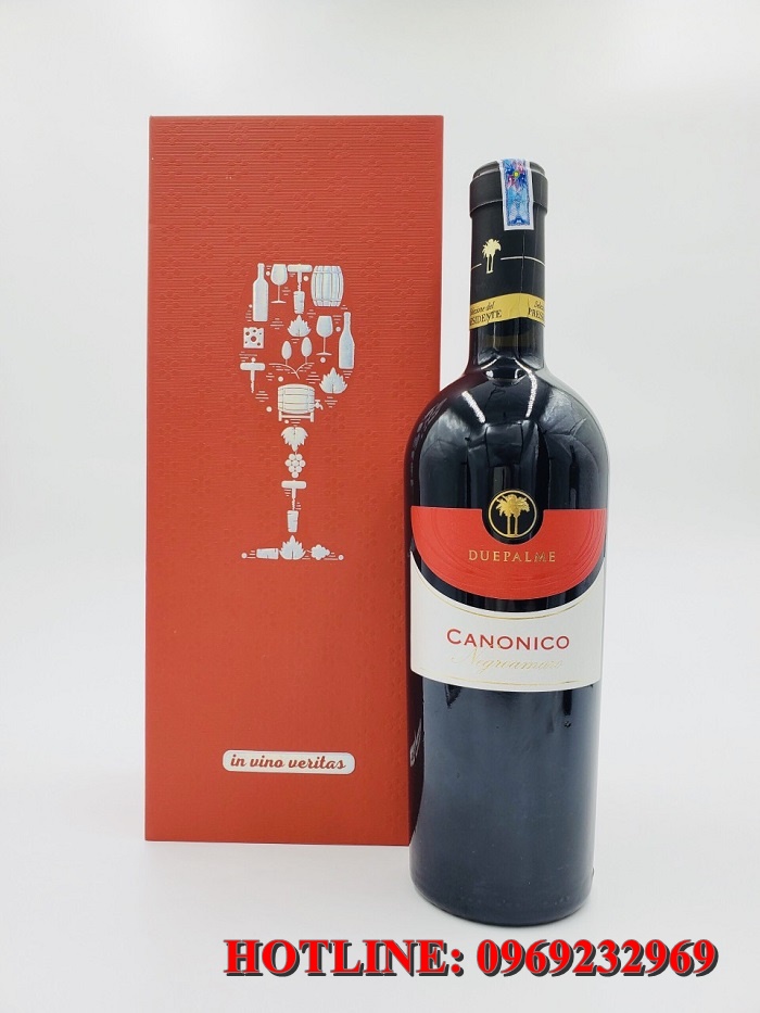 Địa chỉ cung cấp rượu vang Due Palme Canonico giá rẻ