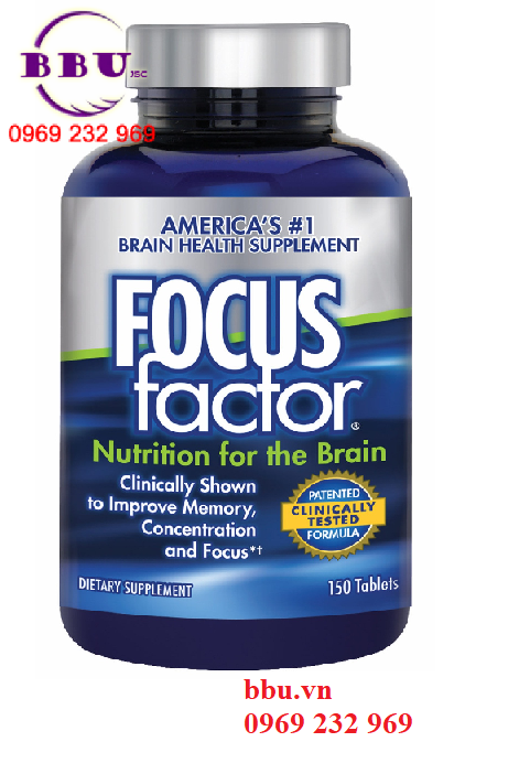 Review Viên uống bổ não Focus Factor