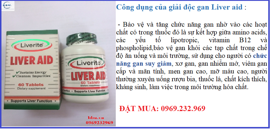 Liver Aid giải độc gan