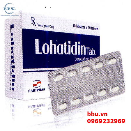 công dụng của Lohatidin kháng histamin