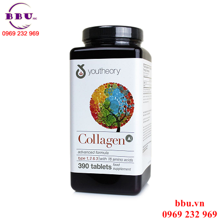Mua thuốc Collagen C Youtheory Advanced Formula Collagen loại 1 2 3 390 viên của Mỹ ở đâu