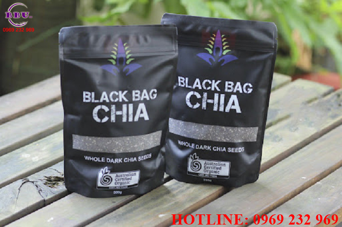 Phân phối sỉ Hạt Chia Đen Úc Black Bag