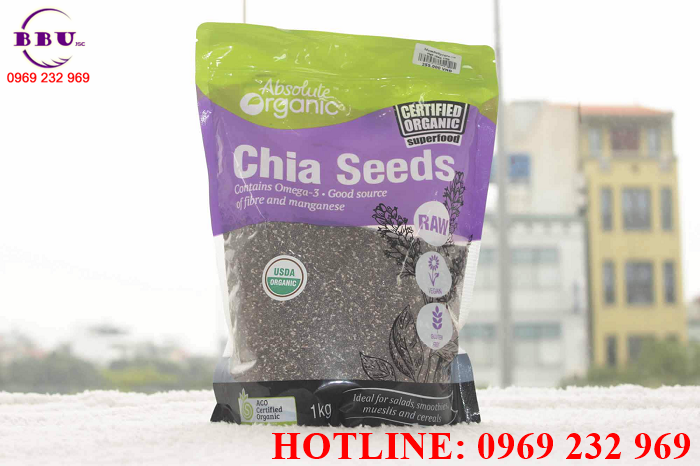 Phân phối sỉ Hạt chia Úc Organic Chia Seeds