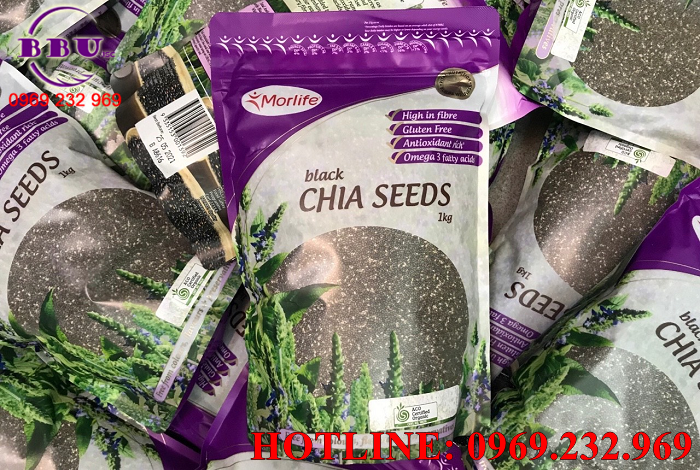Phân phối sỉ Hạt chia Úc Organic Chia Seeds chính hãng