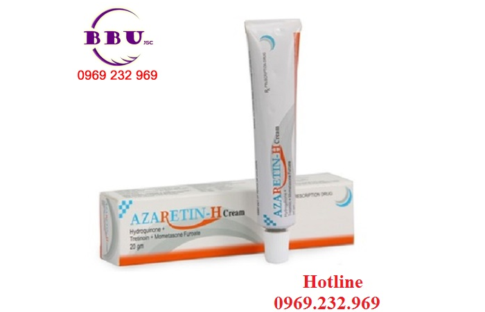 Phân phối sỉ kem trị tàn nhang Azaretin-H Cream Ấn Độ rẻ nhất