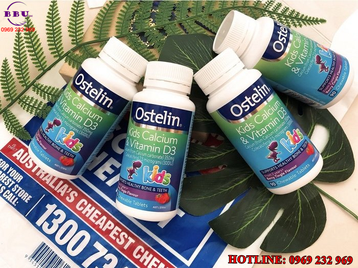Phân phối sỉ Kẹo nhai Ostelin Kids Vitamin D3 Liquid