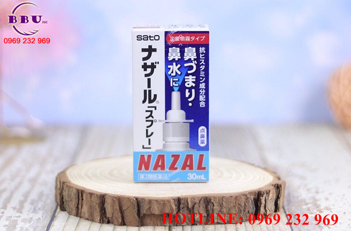 Phân phối sỉ Thuốc xịt mũi Nazal Nhật Bản 30ml