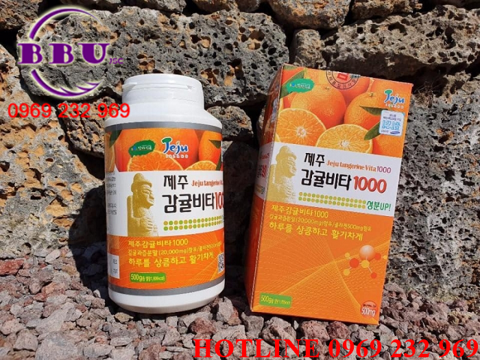 Phân phối sỉ Viên Vitamin C Jeju Orange Hàn Quốc