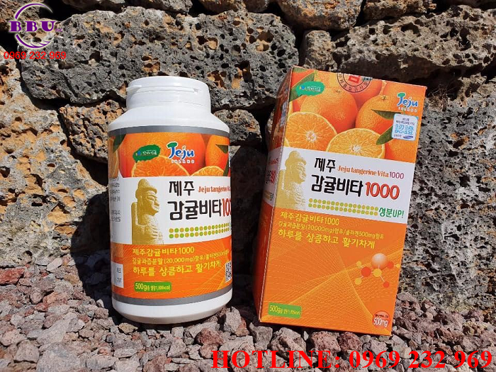 Phân phối sỉ Viên Vitamin C Jeju Orange Hàn Quốc chính hãng
