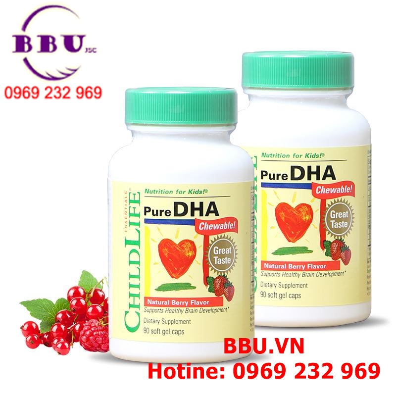 Thực phẩm chức năng bổ sung DHA cho trẻ em 