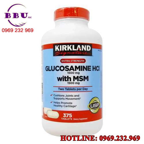 [HOT] Thuốc bổ xương khớp Glucosamine được ưa chuộng 