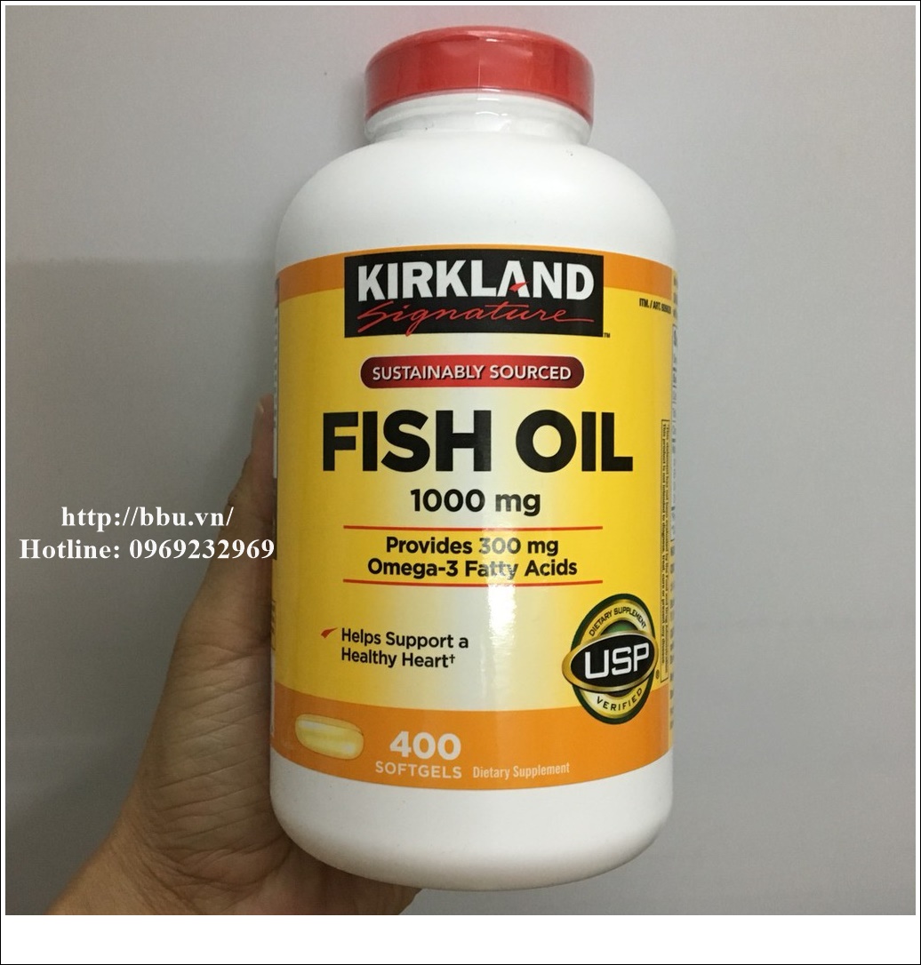 Viên uống Fish Oil Dầu Cá Kirkland mua ở đâu	
