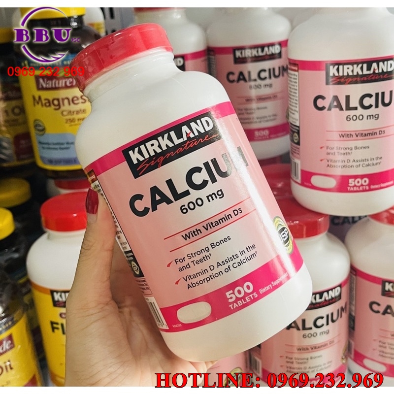 [HOT] Viên uống Canxi Kirkland Calcium giúp xương chắc khỏe