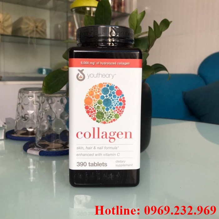 Viên uống Collagen Youtheory nhập khẩu chính hãng