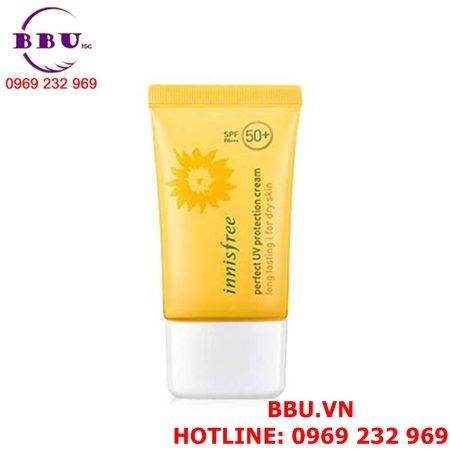 Kem chống nắng innisfree perfect UV protection cream for dry skin spf 50 pa +++
