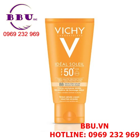 Kem chống nắng Vichy SPF 50 Sensitive Skin