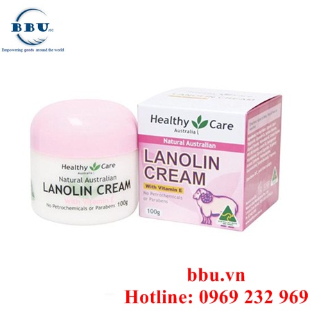 Kem nhau thai cừu Healthy Care Lanolin Cream