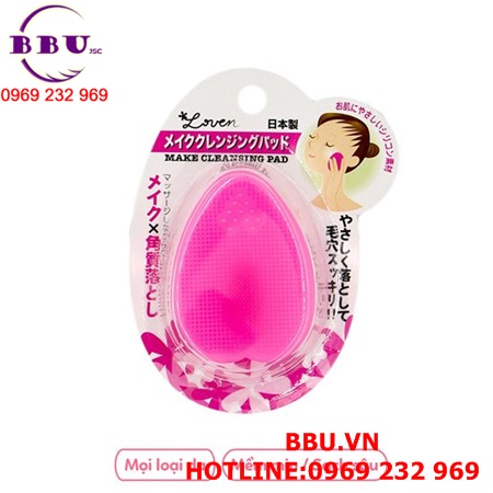Miếng rửa mặt Silicon Loven Make Cleansing Pad
