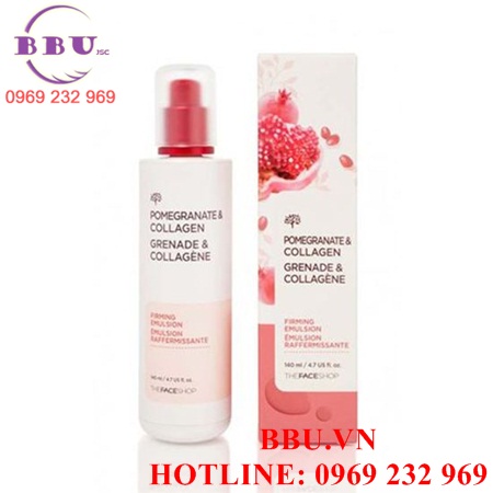 Nước hoa hồng The Face Shop Pomegranate & Collagen Volume Lifting Toner